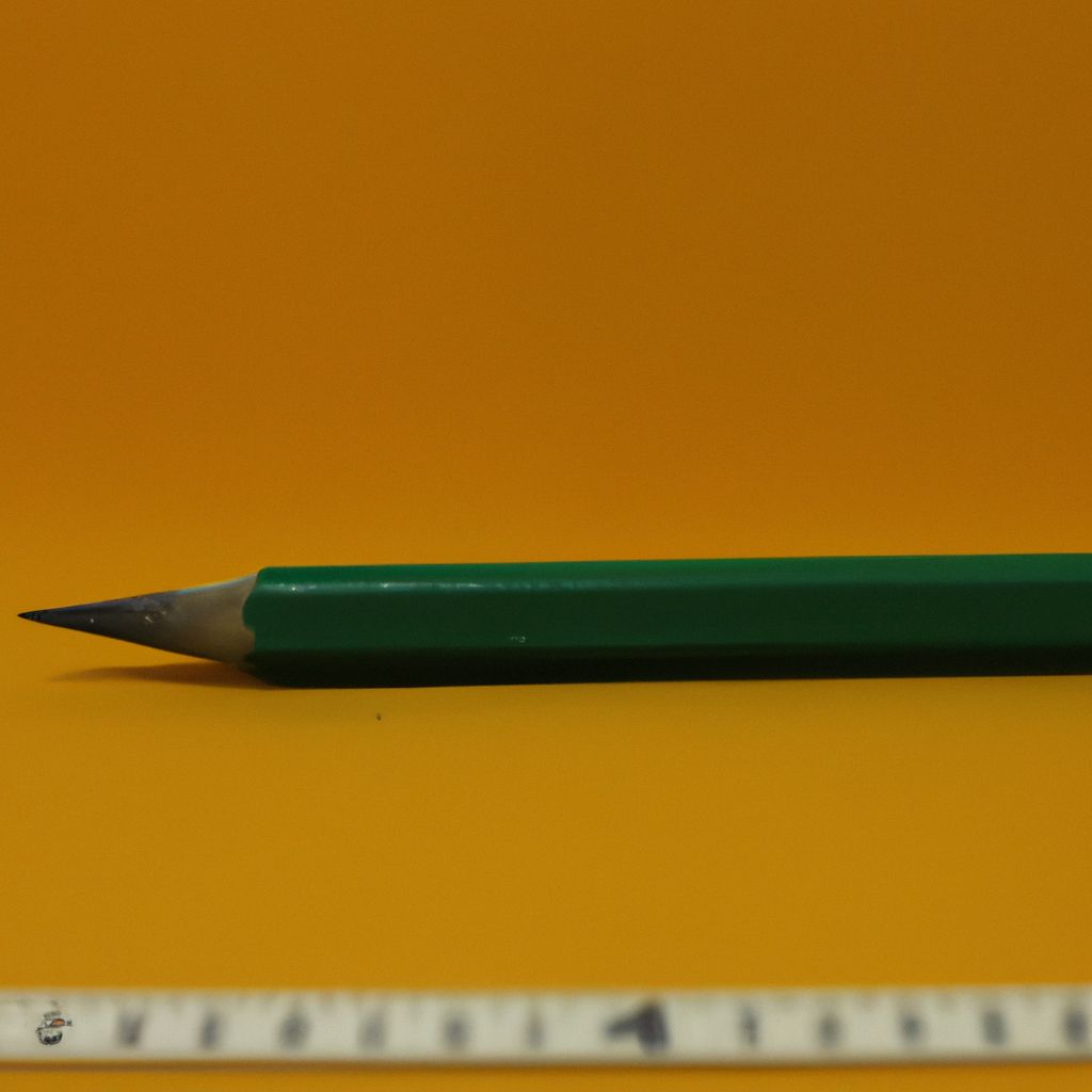 ¿Cuál es el tamaño de un lápiz?
